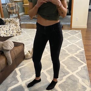 Madewell Black Skinny Shaping Jeans